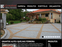 Tablet Screenshot of granitosferreira.com